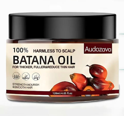 BATANA OIL
FOR THICKER, FULLER&REDUCE THIN HAIR
Audozava