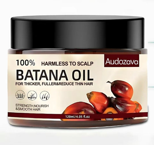 BATANA OIL
FOR THICKER, FULLER&REDUCE THIN HAIR
Audozava