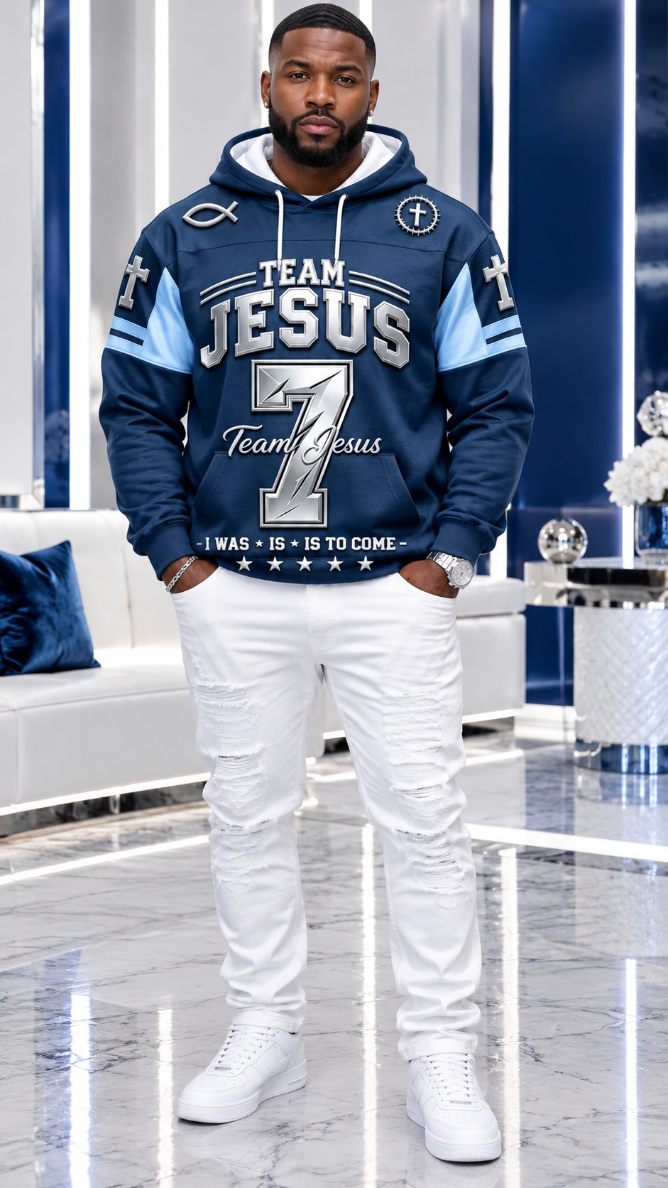 Men’s Winter Graphic Print Pullover Hoodie Sweatshirt with Front Pocket

Stay comfortable and stylish with this men’s casual graphic print hoodie. Featuring an eye-catching design, a convenient front pocket, and a comfortable pullover style, this sweatshi