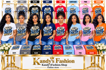 100% Cotton Women’s Christian T-Shirt | “God Doesn’t Play Games With Me” Rhinestone Denim-Look Graphic Tee