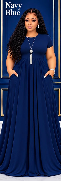 ✨ Effortless Style Meets Everyday Comfort! ✨

Step out looking beautiful and feeling comfortable in our Women’s Short-Sleeve Maxi Dress. Designed with a relaxed, flattering fit and convenient pockets, this casual long dress is perfect for shopping, vacati