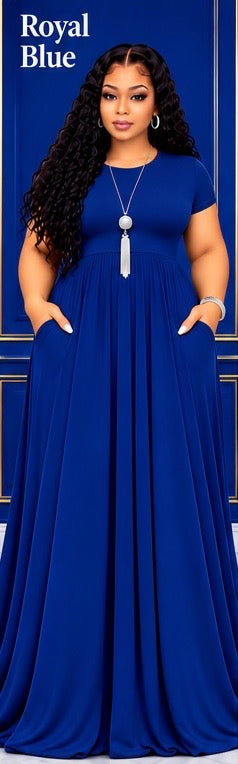 ✨ Effortless Style Meets Everyday Comfort! ✨

Step out looking beautiful and feeling comfortable in our Women’s Short-Sleeve Maxi Dress. Designed with a relaxed, flattering fit and convenient pockets, this casual long dress is perfect for shopping, vacati