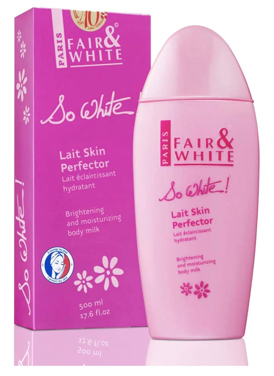 FAIR & WHITE So White! Lait Skin Perfector Brightening & Moisturizing Body Lotion