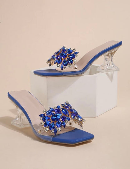 Spring/Summer
Fashionable Rhinestone High
Heel Sandals Valentines ^
*