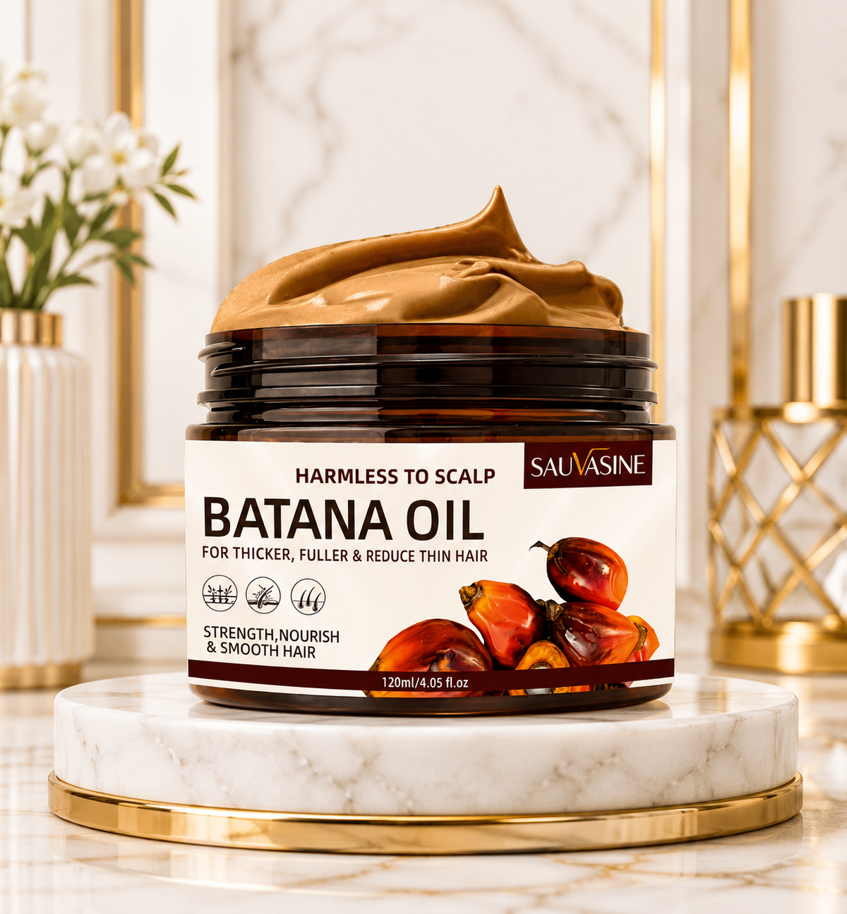 BATANA OIL
FOR THICKER, FULLER&REDUCE THIN HAIR
Audozava