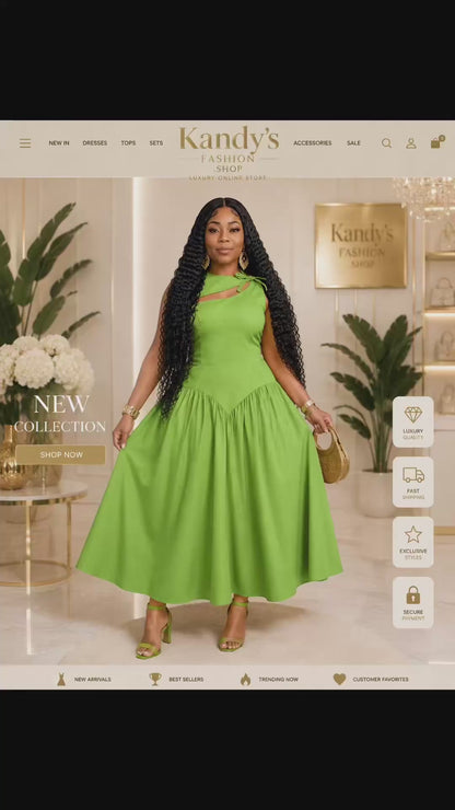 Maweii Plus Size Sexy Fitted Hollow Bowknot Waist Sleeveless Dress
